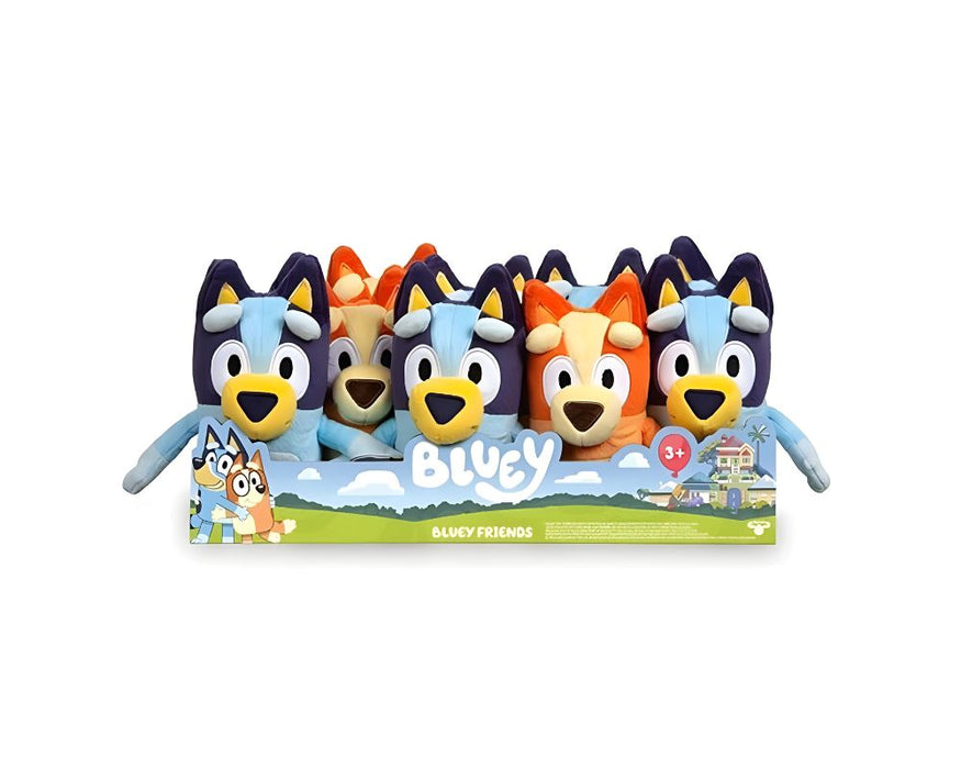 Bluey Friends 20cm Licenced Plush Toy 2 Designs Mixed (x10)