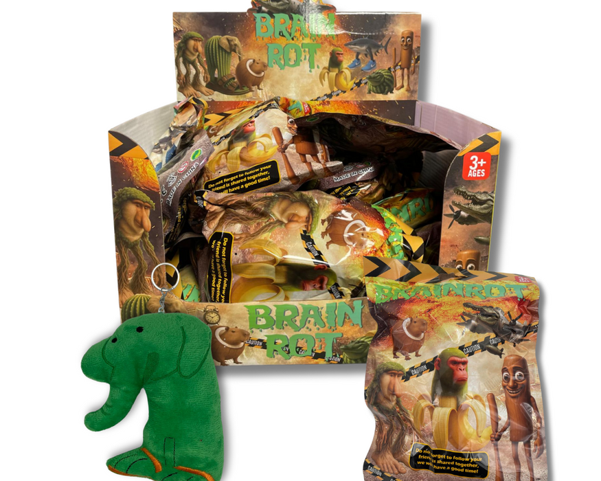 Brainrot Large Blind Bags with Plush (x12)