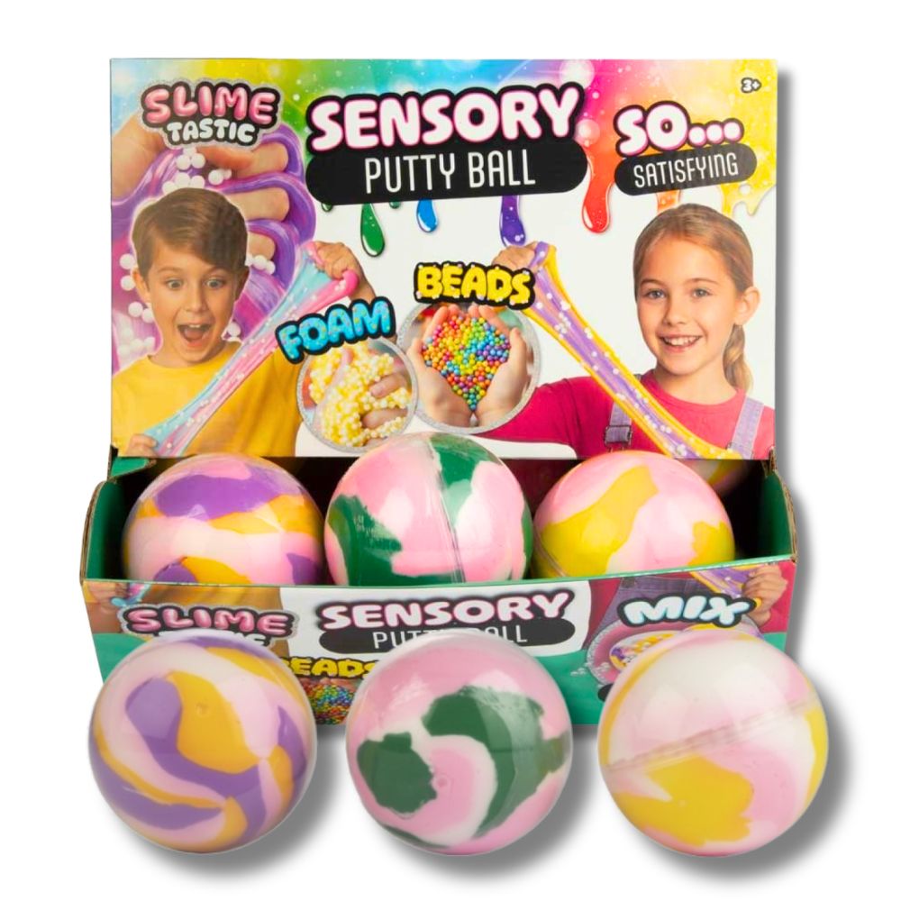 Butter Putty Sensory Balls 3 Types (x9)