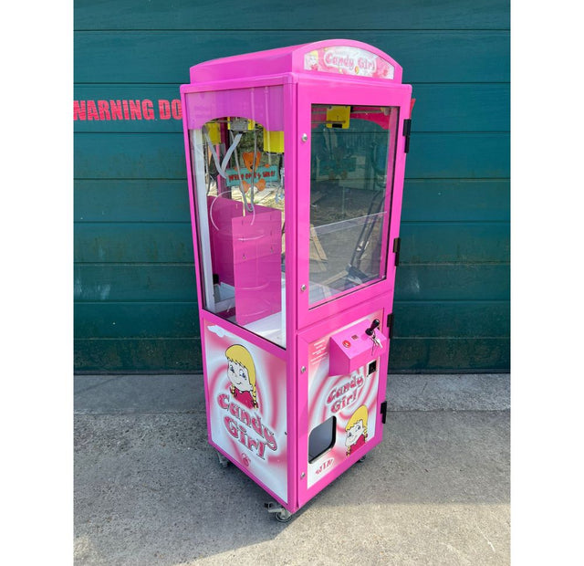Used Candy Girl Prize Every Time Grabber Crane