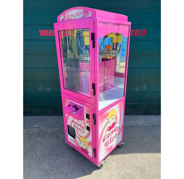 Used Candy Girl Prize Every Time Grabber Crane