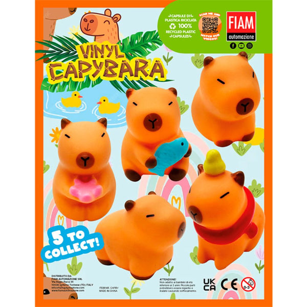 Vinyl Capybara 100mm (x100) Vending Capsules