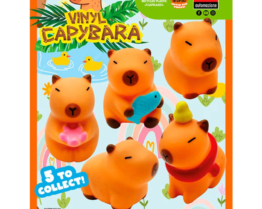 Vinyl Capybara 100mm (x100) Vending Capsules