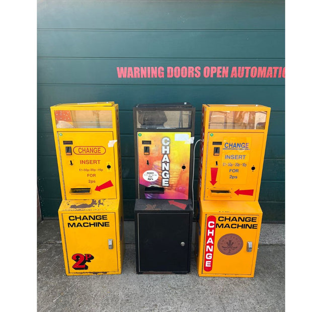 Bundle of 3 Used Change Machines