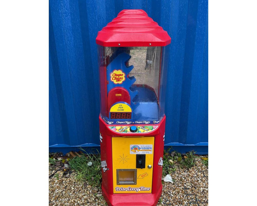 Used Red Chupa Stairway Lolly Vending Machine