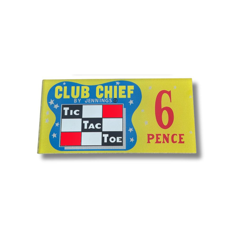 Jennings Club Chief 6 Pence Variant Arcade Recreation x 2 Pieces