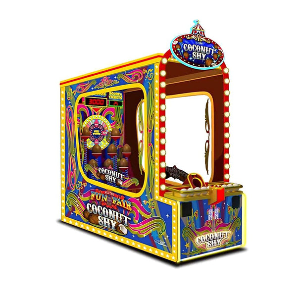 Coconut Shy - Arcade Funfair Throwing Game