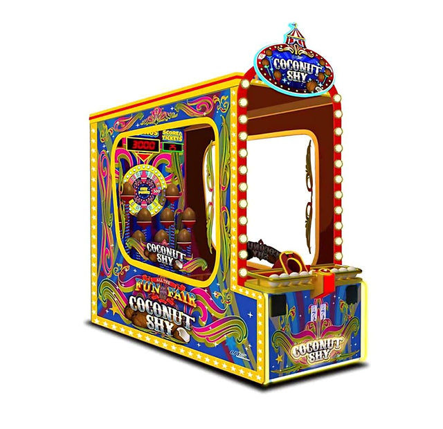 Coconut Shy - Arcade Funfair Throwing Game