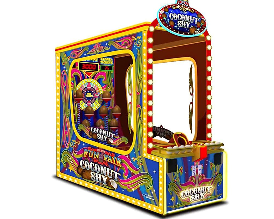 Coconut Shy - Arcade Funfair Throwing Game