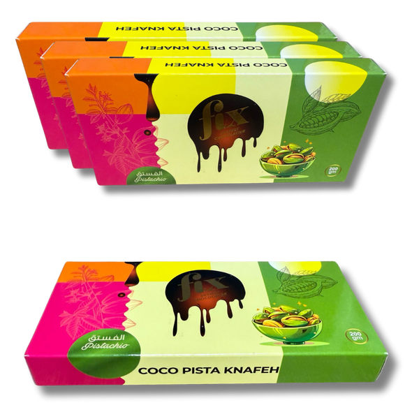 Dubai Chocolate (Pistachio) COCO PISTA KNAFEH 200gms bar