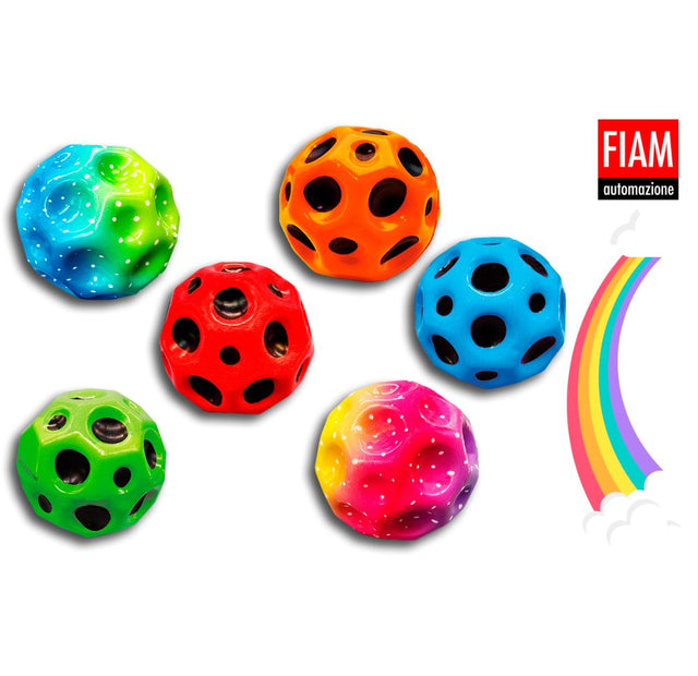Cosmic Ball High Bounce 100 mm Vending Prize Capsule (x100)