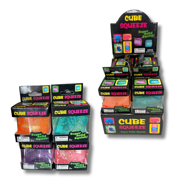 Cube Squeeze Super Solid Squish (x12)