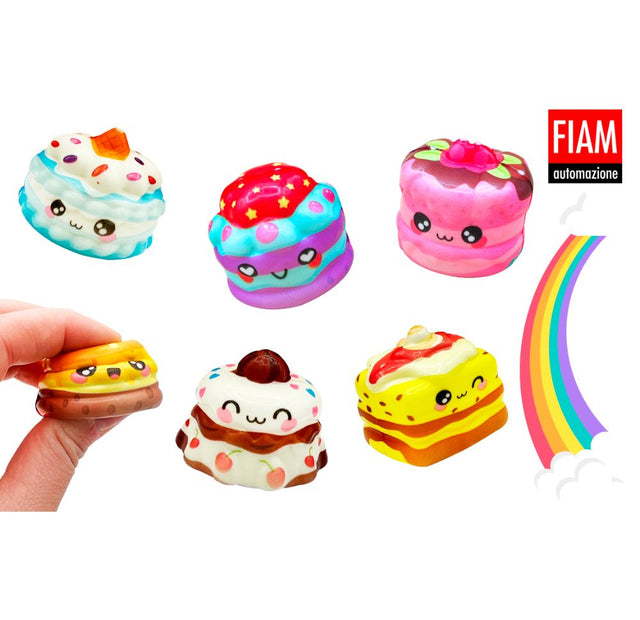 Squish' n Slow Cupcake Series 3 55mm (x500) Vending Prize Capsules