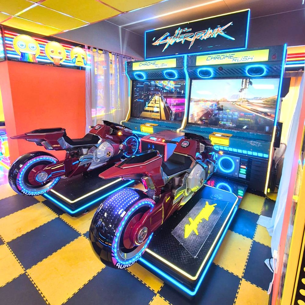 UNIS Cyber Punk 2077 Chrome Rush - Twin Futuristic Racing