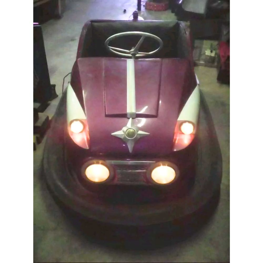Used Lusse Auto Skooter Dodgem Bumper Car - Rare