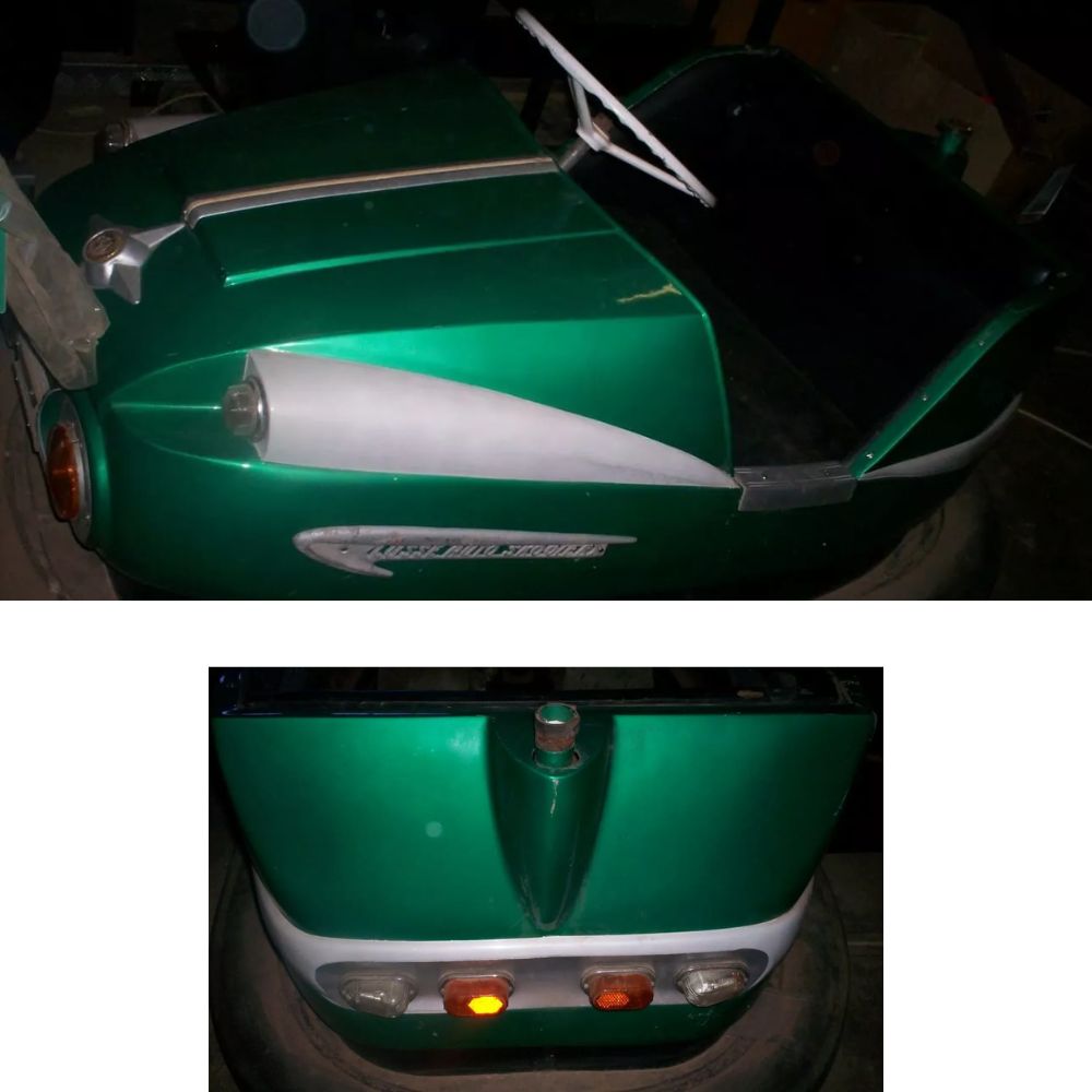 Used Lusse Auto Skooter Dodgem Bumper Car - Rare