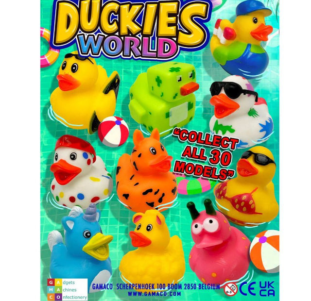 Duckies World (x200) 65mm Novelty Vending Capsules