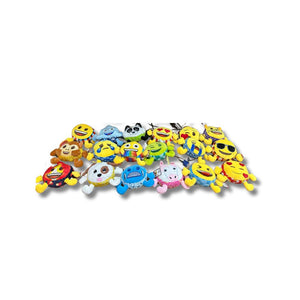 emoji™ Mixed Plush 2 - 8" / Size 2/3 - Licensed Prize Plush Toy (x136)