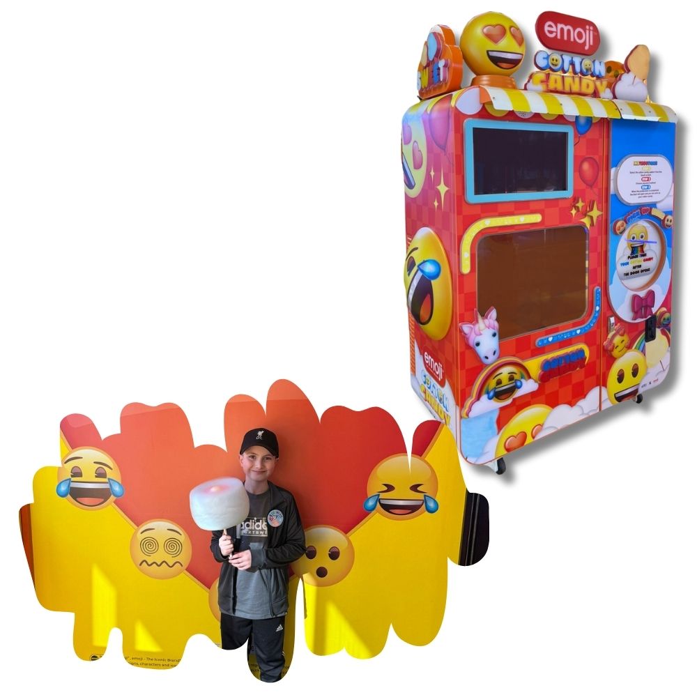 UNIS emoji Cotton Candy (Candyfloss) Merchandiser