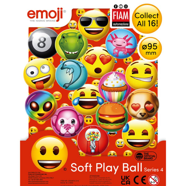 Play Balls Emoji (x100) 95mm Vending Ball – Maxx Grab