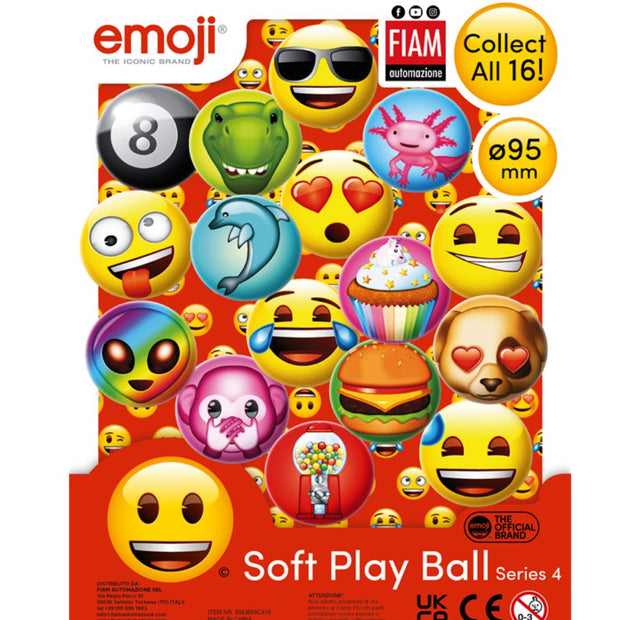 Play Balls Emoji (x100) 100mm Vending Ball