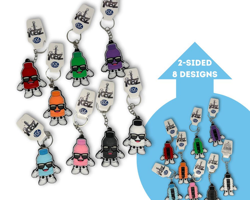 Energy Drink Laser 2 sided keyrings Assorted (x576)