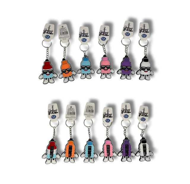 Energy Drink Laser 2 sided keyrings Assorted (x576)