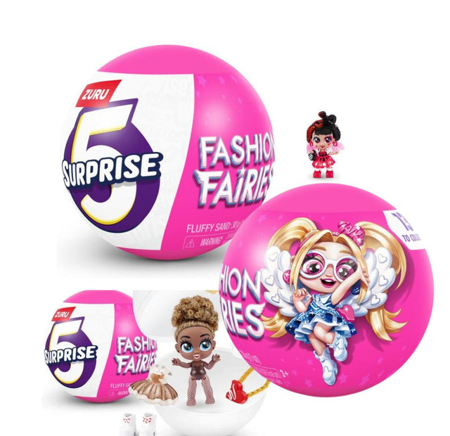 5 Surprise Mini Brands - Fashion Fairies S1 Capsule (x50) from Zuru