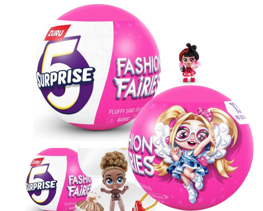 5 Surprise Mini Brands - Fashion Fairies S1 Capsule (x50) from Zuru