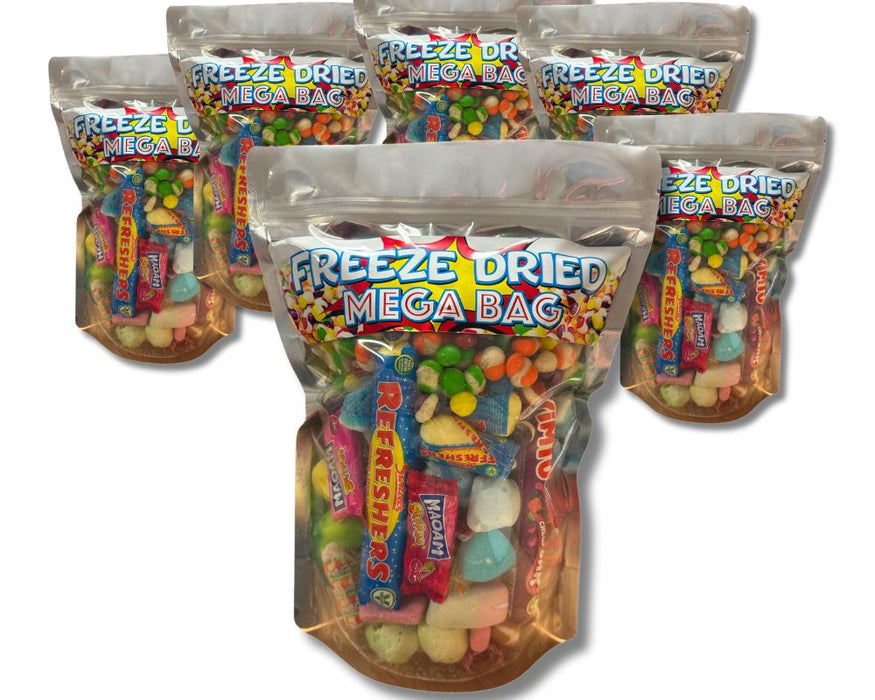 Freeze Dried Sweets Mega Mix Bag - Mega Size (x6)