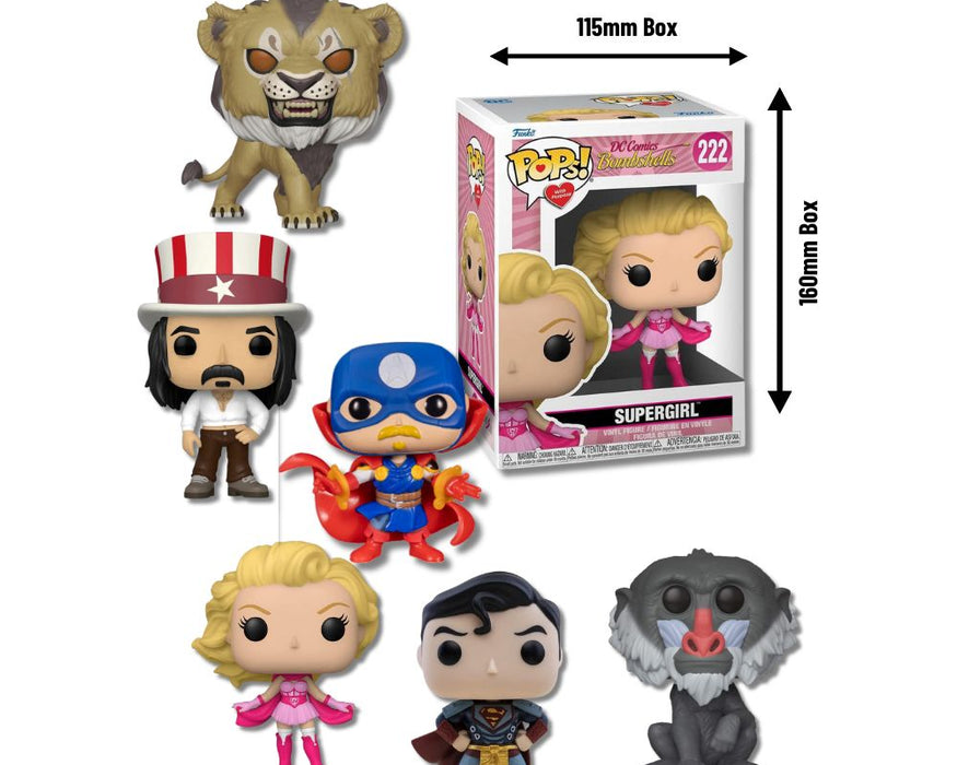 Pop! Vinyl Collectables in Boxes - 6 Figures Assorted by Funco