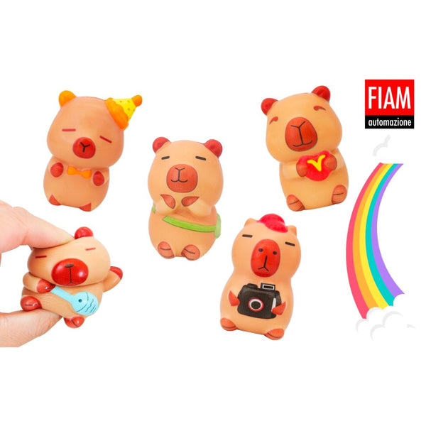 Squish 'n Slow Funny Capybara (x100) 100mm Prize Capsules