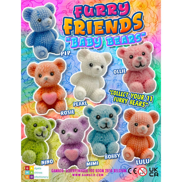 Furry Friends Baby Bear in a 50mm capsule.