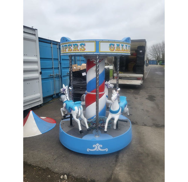 Used Gallopers Carousel Kiddie Ride from Jolly Roger