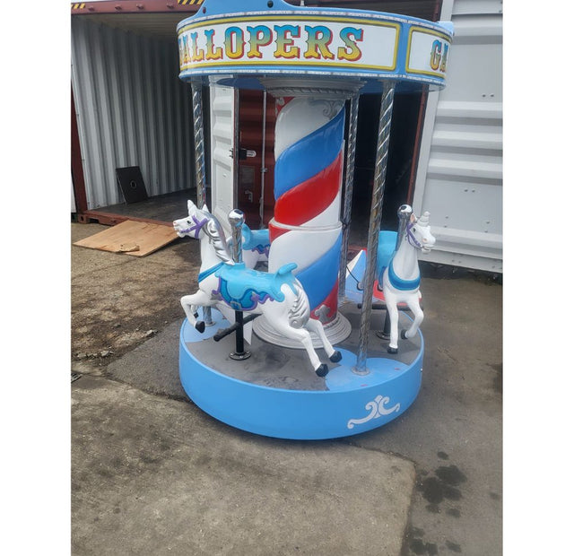 Used Gallopers Carousel Kiddie Ride from Jolly Roger