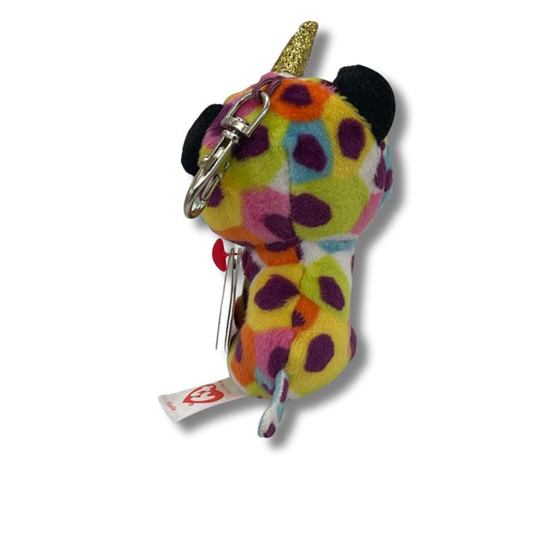 Ty Giselle The Leopard Plush Key Clip (x24) Ty Brand