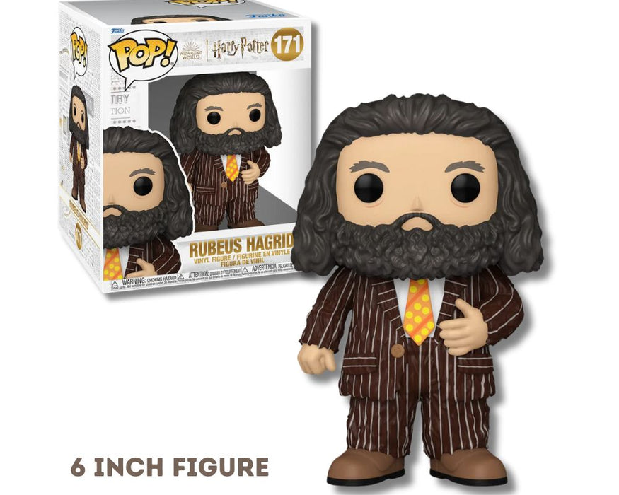 Funko POP super size 6 inch Harry Potter Rubeus Hagrid Vinyl #171.