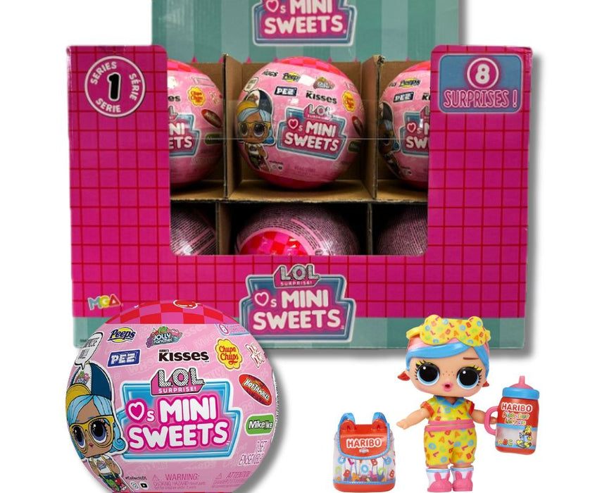 Lol Surprise Loves Mini Sweets Series Collectibles from Haribo (x 12) (NOT Candy)