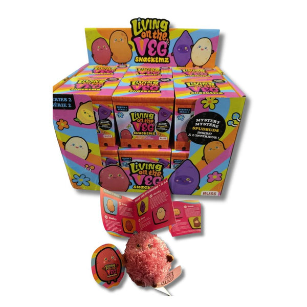 Living on the Veg Series 2 Snackemz Spudbuds - Size 1 (x12)