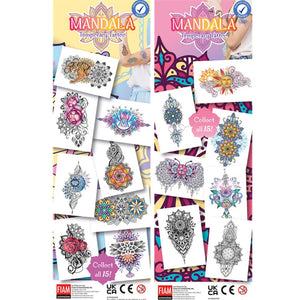 Mandala Tattoos (x300) - Flat Pack Vending Tattoos