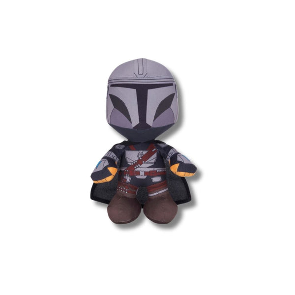 Mandalorian Bounty Hunter 12-inch licensed soft toy plush from Star Wars.