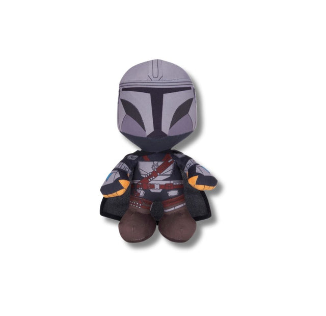 Mandalorian Bounty Hunter 12-inch licensed soft toy plush from Star Wars.