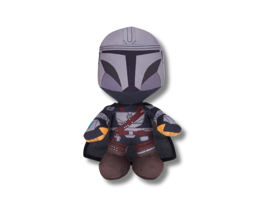 Mandalorian Bounty Hunter 12-inch licensed soft toy plush from Star Wars.