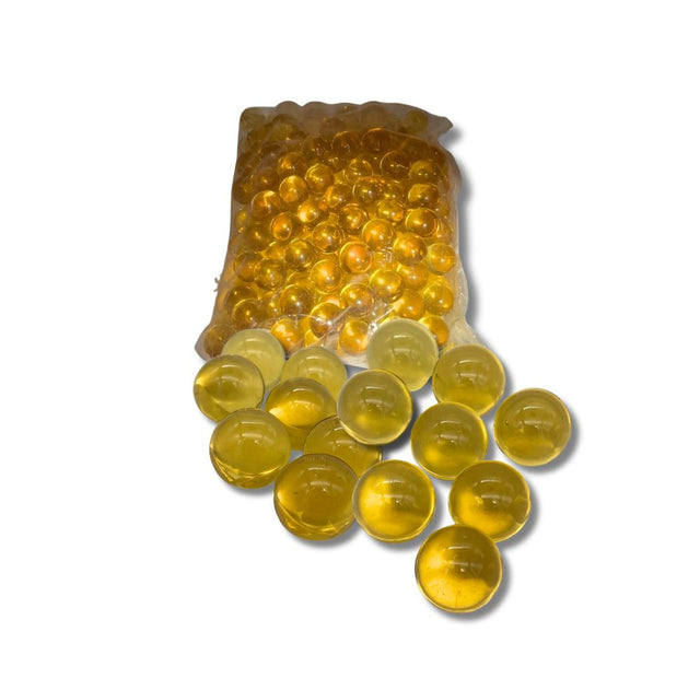 Marbles to use on the pusher beds of UNIS machines