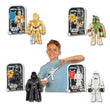 6 Star Wars Stretch mini figures from Stretch Armstrong  4 characters Darth Vader, C-3PO, Boba Fett and Stormtrooper.