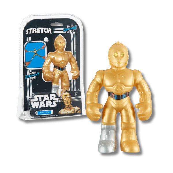 6 Star Wars Stretch mini figures from Stretch Armstrong  4 characters Darth Vader, C-3PO, Boba Fett and Stormtrooper.