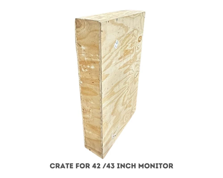 Wooden Shipping Crate for 42