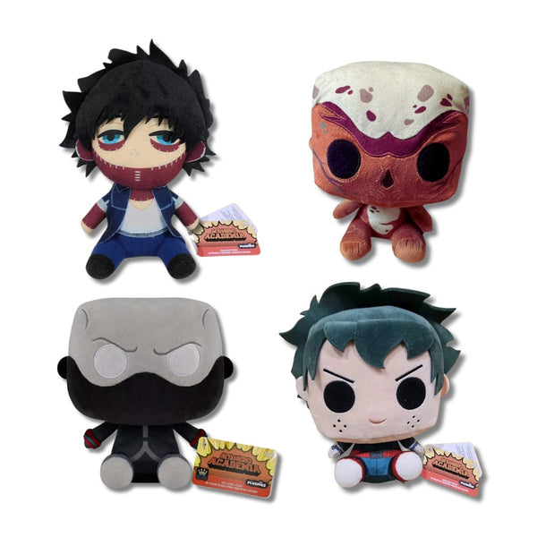 My Hero Academia and Stranger Things 7 inch Mix Anime Plush