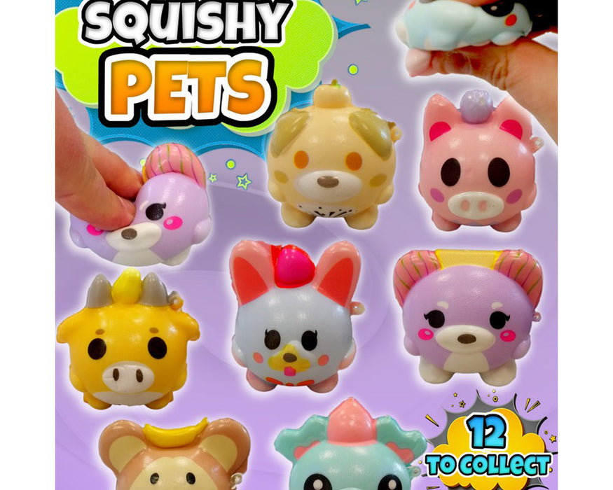 My Squishy Pets (x300) 68mm Vending Prize Capsules
