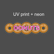 Neon Style LED Sign - Donuts Design 117cm x 37cm WOW Factor